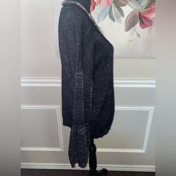 Olivia Sky Black Crew & Scoop Necks Sweater || Size 2X - Picture 6 of 15